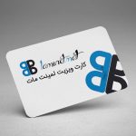 کارت ویزیت لمینت مات