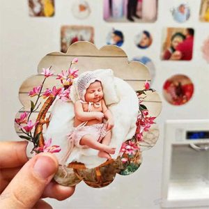 مگنت رویخچالی گل