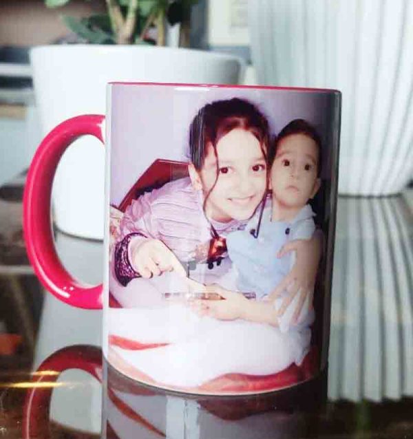 ماگ دسته رنگی - تصویر 2